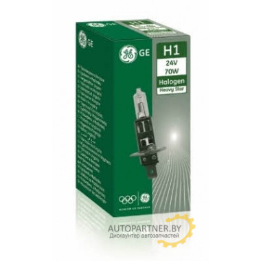 Лампа галогенная H1 24V 70W GENERAL ELECTRIC / 61493