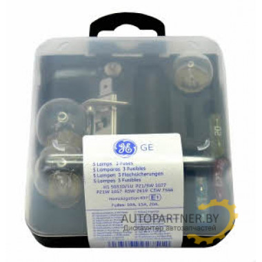 Набор запасных ламп H1 12V GENERAL ELECTRIC / 92751