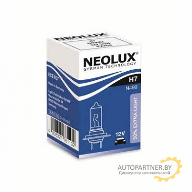 Лампа галогенная H7 12V NEOLUX / N499EL