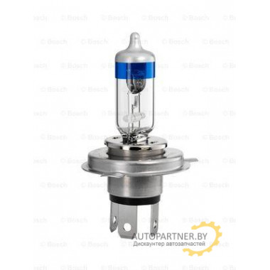 Лампа галогенная Plus 90 H4 12V 60/55W BOSCH / 1987301077