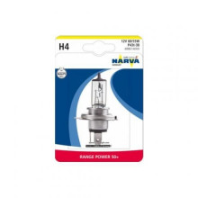 Лампа накаливания H4 12V 60/55 W P43t RANGE POWER 50+ NARVA / 48861BL