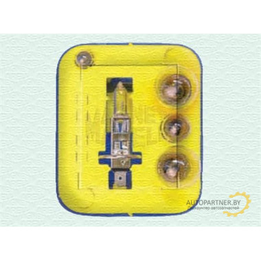 Набор запасных ламп H1 12V MAGNETI MARELLI / 009491100000