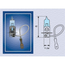 Лампа галогенная H3 12V 55W MAGNETI MARELLI / 002604100000