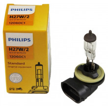 Лампа галогенная Standard H27W/2 12V 27W PHILIPS / 12060C1