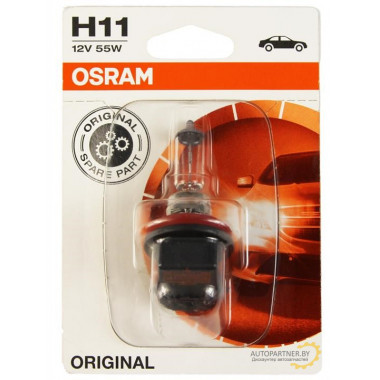 Лампа галогенная Original H11 12V 55W OSRAM / 6421101B