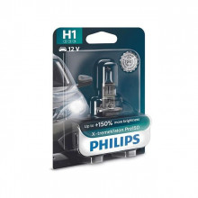 Лампа галогенная X-tremeVision +150% H1 12V 55W PHILIPS / 12258XVPB1