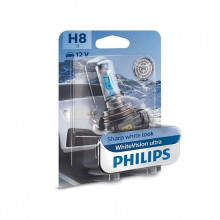 Лампа галогенная WhiteVision Ultra H8 12V 35W PHILIPS / 12360WVUB1