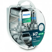 Лампа галогенная X-tremeVision +150% H7 12V 55W (2 шт.) PHILIPS / 12972XVPS2