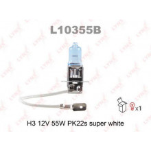 Лампа галогенная H3 12V 55W LYNXAUTO / L10355B