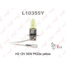Лампа галогенная H3 12V 55W LYNXAUTO / L10355Y