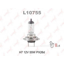 Лампа галогенная H7 12V 55W LYNXAUTO / L10755