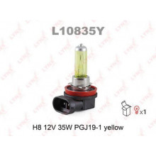 Лампа галогенная H8 12V 35W LYNXAUTO / L10835Y