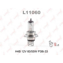 Лампа галогенная H4B 12V 60/55W LYNXAUTO / L11060