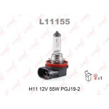 Лампа галогенная H11 12V 55W LYNXAUTO / L11155