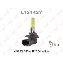 Лампа галогенная H10 12V 42W LYNXAUTO / L12142Y