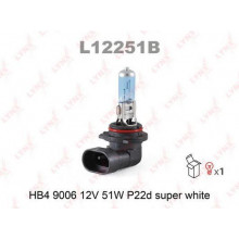 Лампа галогенная HB4 12V 51W LYNXAUTO / L12251B