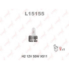 Лампа галогенная H2 12V 55W LYNXAUTO / L15155