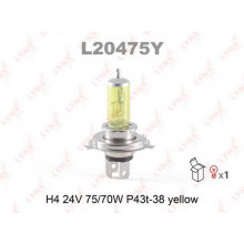 Лампа галогенная H4 24V 75/70W LYNXAUTO / L20475Y