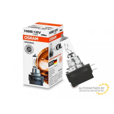 Лампа галогенная Original H8B 12V 35W OSRAM / 64242