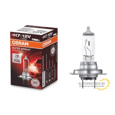 Лампа галогенная Off-Road Super Bright Premium H7 12V 80W OSRAM / 62261SBP