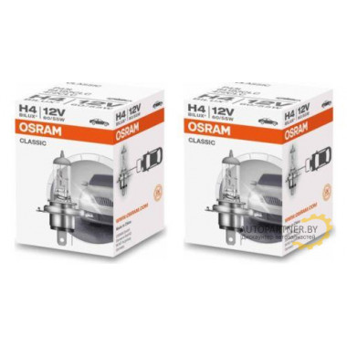 Лампа галогенная H4 12V 60/55W OSRAM / 64193CLC