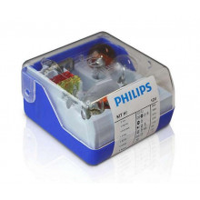 Набор запасных ламп Single Kit H1 12V PHILIPS / 55008SKKM