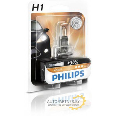 Лампа галогенная H1 12V 55W PHILIPS / 47516930