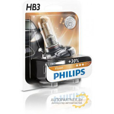 Лампа галогенная HB3 12V 60W PHILIPS / 24724730