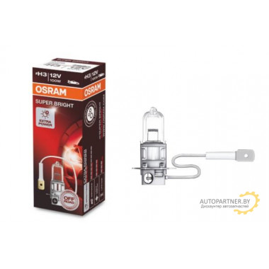 Лампа галогенная H3 12V 100W OSRAM / 64153