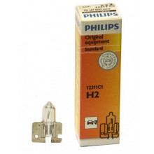 Лампа галогенная H2 12V 55W PHILIPS / 12311C1