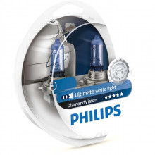 Лампа галогенная DiamondVision H11 12V (2 шт.) PHILIPS / 12362DVS2