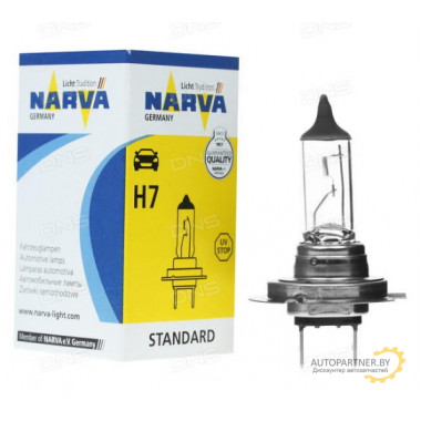 Лампа галогенная Standard H7 12V 55W NARVA / 483283000