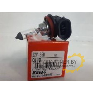 Лампа галогенная H11 12V 55W KOITO / 0110