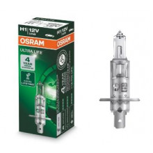 Лампа галогенная Ultra Life H1 12V 55W OSRAM / 64150ULT