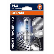Лампа галогенная Night Racer +110% Moto H4 12V 60/55W OSRAM / 64193NR101B