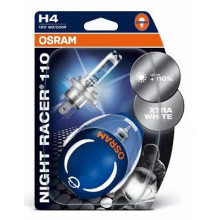 Лампа галогенная Night Racer +110% Moto H4 12V 60/55W OSRAM / 64193NR102B