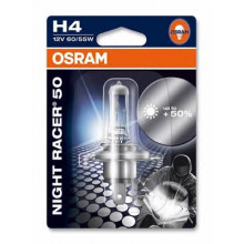 Лампа галогенная Night Racer +50% Moto H4 12V 60/55W OSRAM / 64193NR501B
