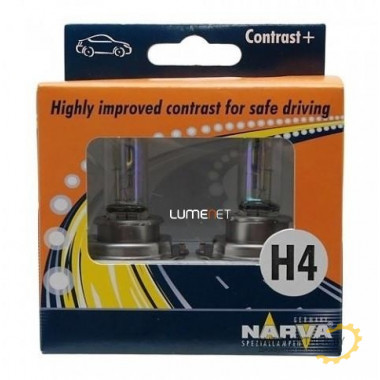 Лампа галогенная H4 12V 100/90W NARVA / 48591