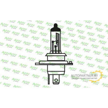Лампа галогенная H4 12V AYWIPARTS / AW1910005W