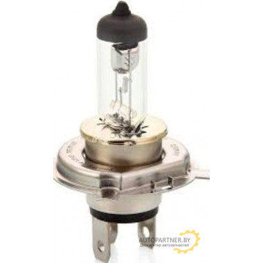 Лампа галогенная Premium +30% H4 12V 60/55W PHILIPS / 12342PR1