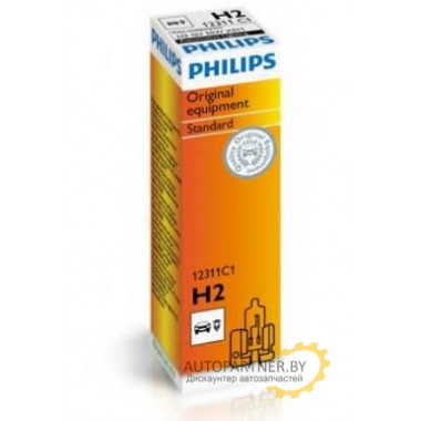Лампа галогенная H2 12V 55W PHILIPS / 47752160