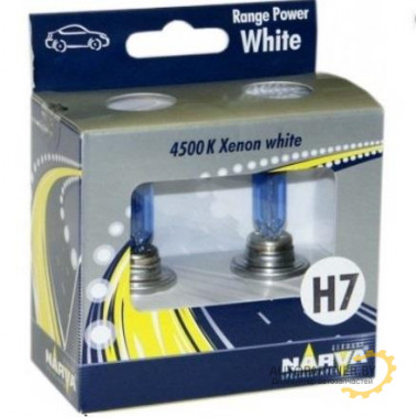 Лампа галогенная RangePowerWhite H7 12V 85W NARVA / 48604