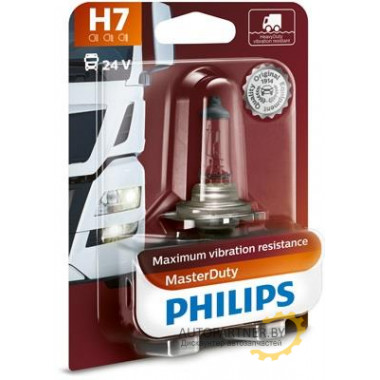 Лампа галогенная MasterDuty H7 24V 70W PHILIPS / 13972MDB1