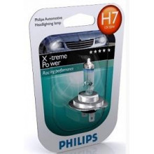 Лампа галогенная X-treme Power H7 12V 55W PHILIPS / 12972XPB1