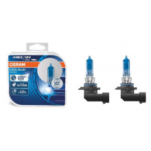 Лампа галогенная Cool Blue Boost +50% HB3 12V 80W 5000K (2 шт.) OSRAM / 69005CBBHCB