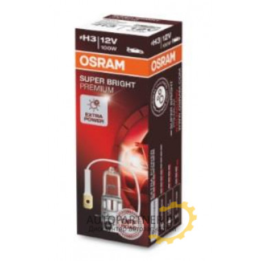 Лампа галогенная Off-Road Super Bright Premium H3 12V 100W OSRAM / 62201SBP