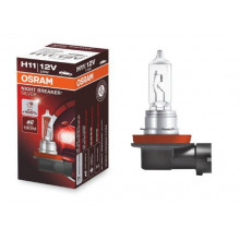 Лампа галогенная Night Breaker Silver +100% H11 12V 55W OSRAM / 64211NBS