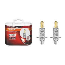 Лампа галогенная FOG BREAKER Off-Road +60% H1 12V 55W Yellow Light (2 шт.) OSRAM / 62150FBRHCB