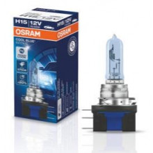 Лампа галогенная Cool Blue Intense H15 12V 15/55W OSRAM / 64176CBI
