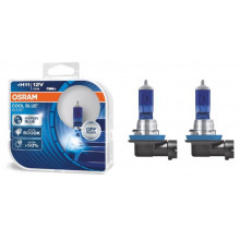 Лампа галогенная Cool Blue Boost H11 12V 75W (2 шт.) OSRAM / 62211CBBHCB